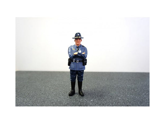 state trooper tim figure for 1:18 diecast model cars