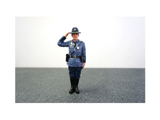 state trooper brian figure for 1:18 diecast model cars