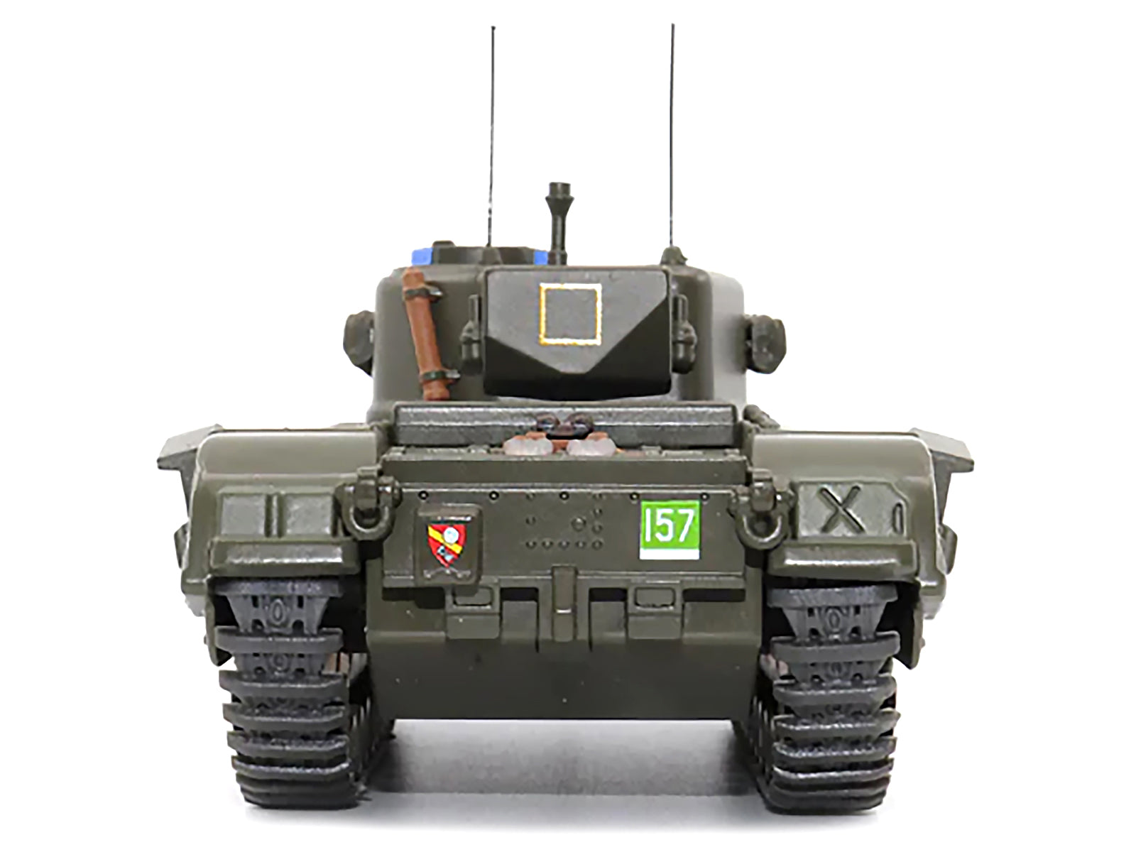 infantry tank mk churchill vii briton uk 34th brigade france 1/43 diecast model
