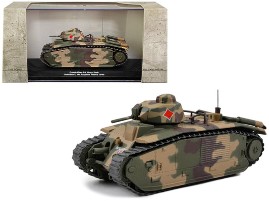 french char - tank indochine france 3e compagnie 15e 1/43 diecast model
