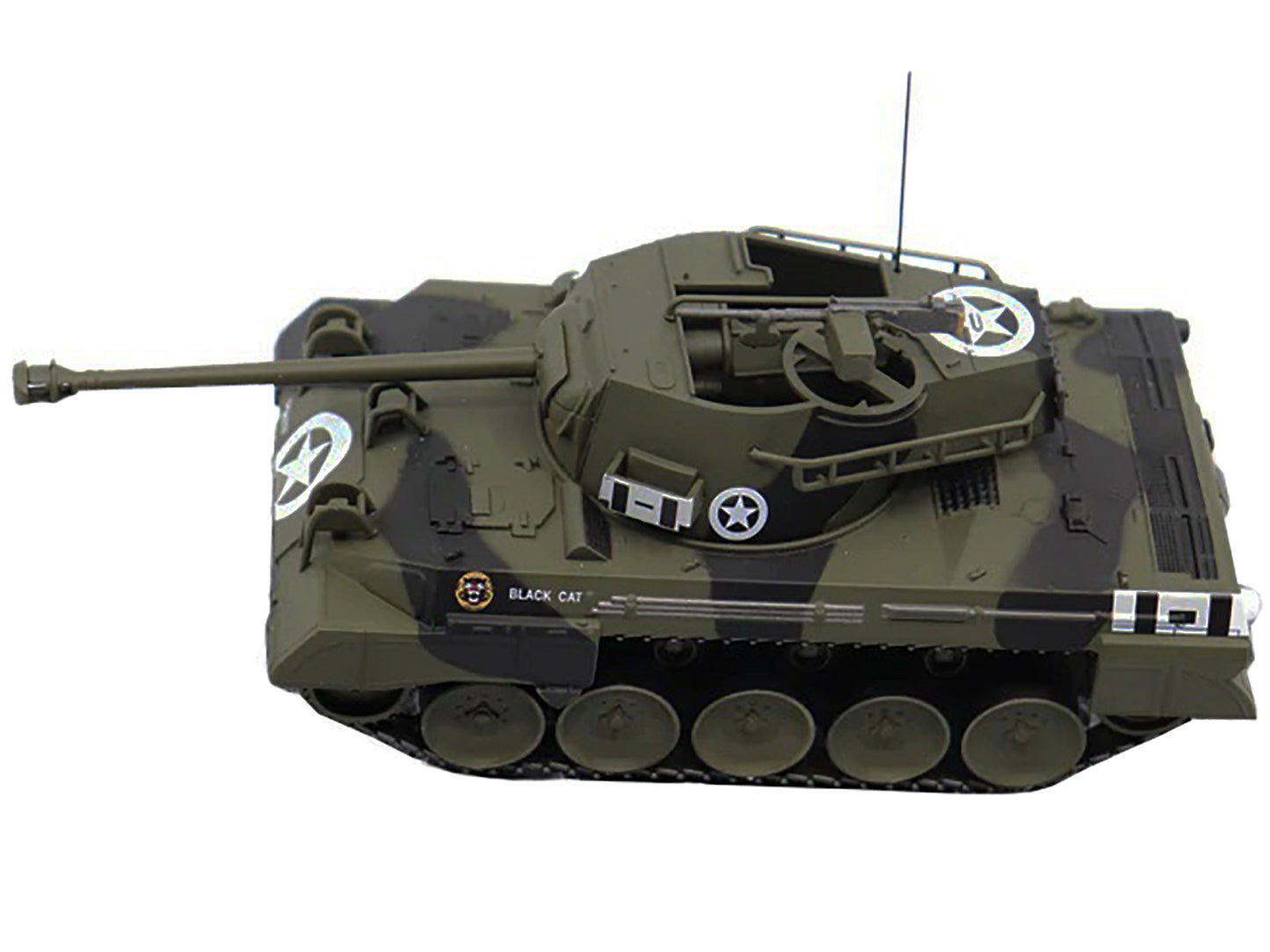 m18 hellcat tank destroyer cat usa 805th battalion italy 1944 1/43 diecast model