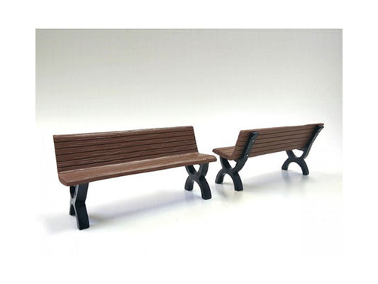 bench accessory 2 piece set for 1/18 scale models