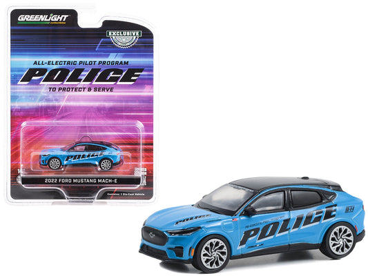 2022 ford mustang mach- all-electric program vehicle 1/64 diecast model car
