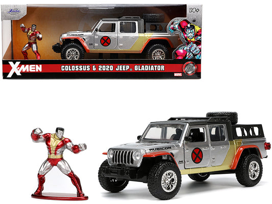 2020 jeep gladiator pickup truck colossus diecast figurine -men 1/32 model car