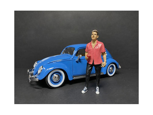 "partygoers" figurine vi for 1/24 scale models