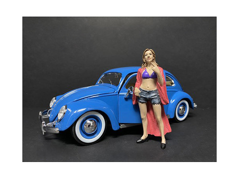 "partygoers" figurine viii for 1/24 scale models