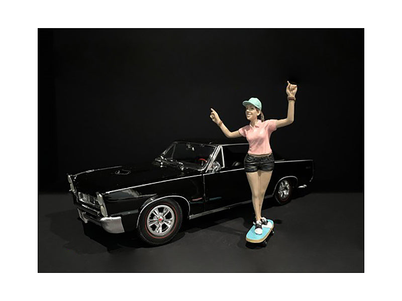 skateboarder figurine iv for 1/18 scale models