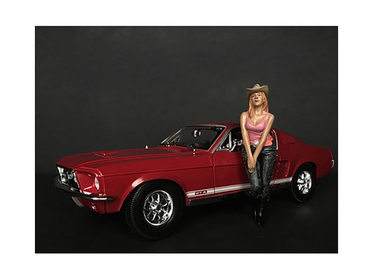 the western style figurine vii for 1/24 scale models