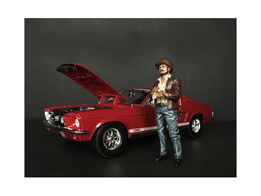 the western style figurine viii for 1/24 scale models