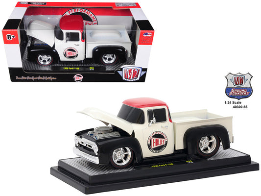 1956 ford f-100 pickup truck \holley\" limited edition to 5800 pieces worldwide 1/24 diecast model car