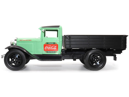 1931 ford model aa pickup truck pause refresh drink coca-cola 1/24 diecast car