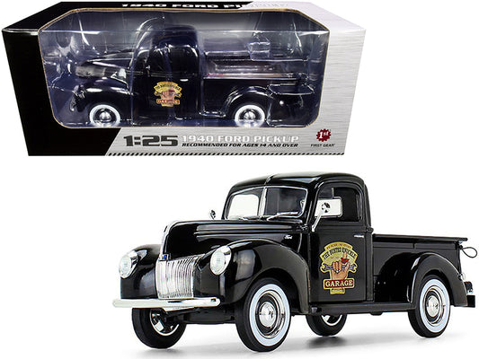 1940 ford pickup truck black \the busted knuckle garage\" 1/25 diecast model car