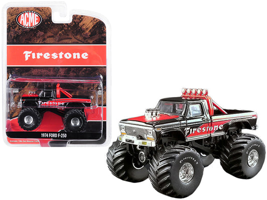 1974 ford -250 monster truck firestone and acme exclusive 1/64 diecast model car