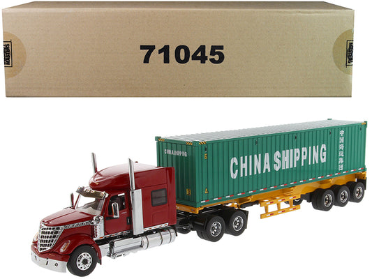  lonestar skeleton 40 dry goods container china shipping 1/50 diecast model