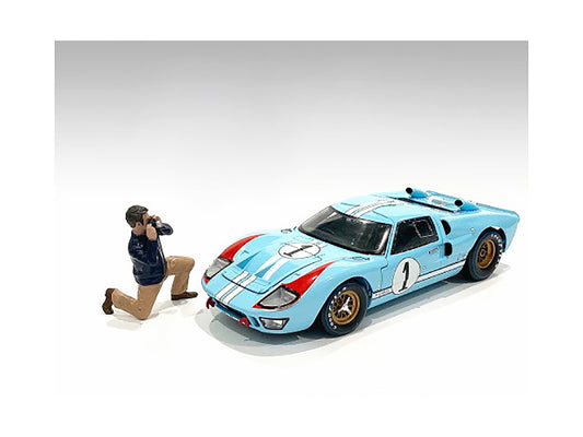 "race day 2" figurine iv for 1/18 scale models