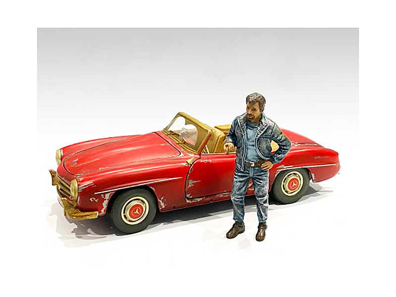 auto mechanic tim figurine for 1/18 scale models