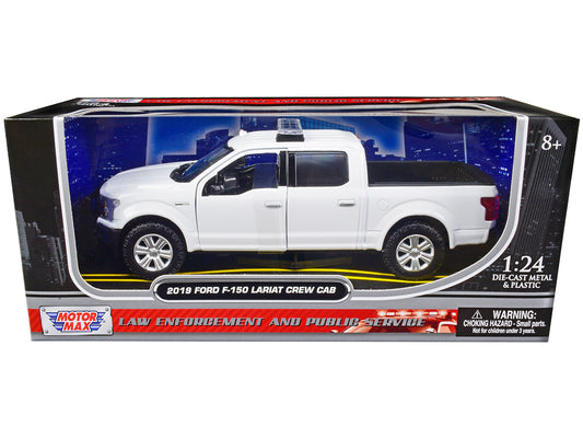 2019 ford -150 lariat crew pickup truck unmarked plain 1/24 diecast model car