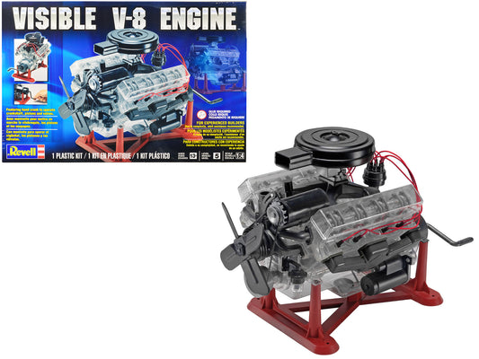 level 5 model kit visible v-8 engine 1/4 scale model