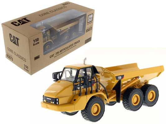 cat caterpillar 725 articulated truck with operator "core classics series" 1/50 diecast model