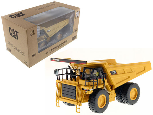 cat caterpillar 777d off highway dump truck with operator \core classics series\" 1/50 diecast model