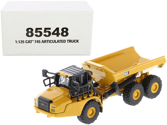 cat caterpillar 745 articulated dump truck \high line\" series 1/125 diecast model