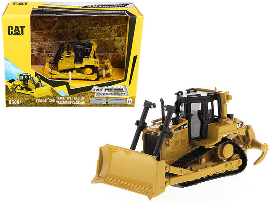 cat caterpillar d6r track-type tractor \play & collect!\" series 1/64 diecast model