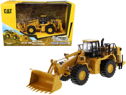 cat caterpillar 988h wheel loader \play & collect!\" 1/64 diecast model