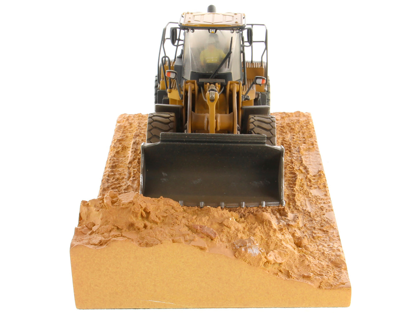 cat 966m loader dirty weathered 1/50 diecast model