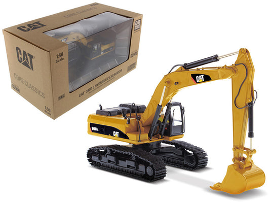 cat caterpillar 340d l hydraulic excavator with operator \core classics series\" 1/50 diecast model