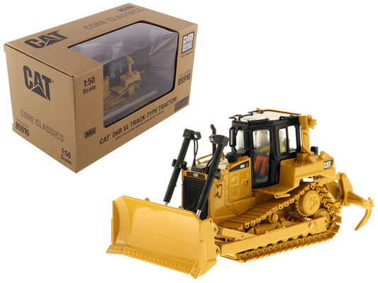 cat caterpillar d6r track type tractor with operator "core classics series" 1/50 diecast model