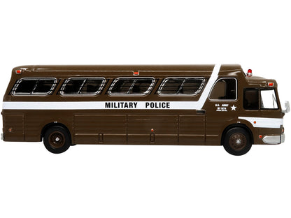 1966 gm pd4107 buffalo coach military destination fort dix 1/87 diecast model