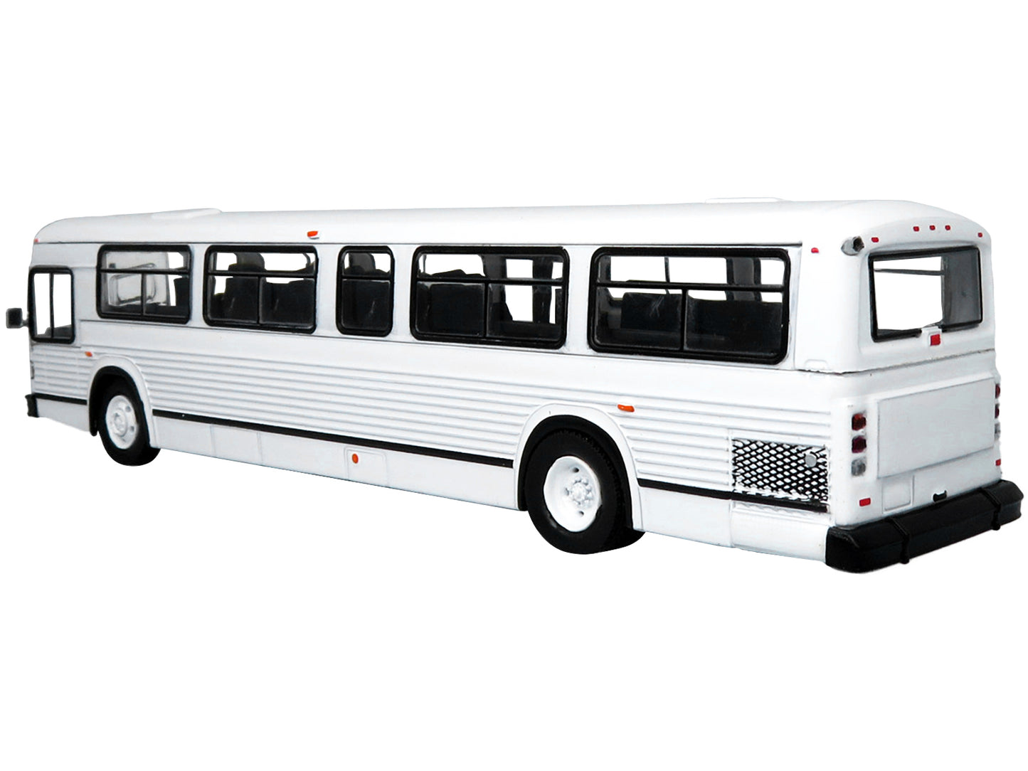 mci classic city bus plain vintage bus motorcoach collection 1/87 diecast model