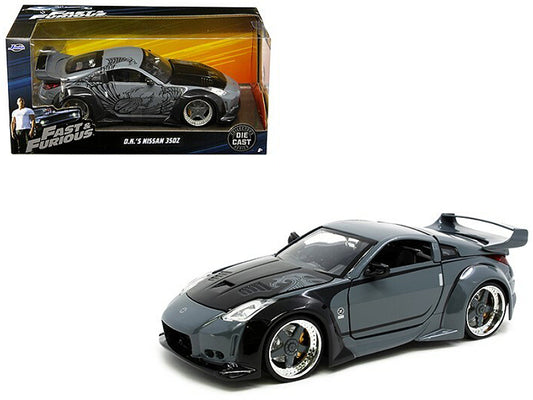 dks nissan 350z and with graphics fast furious movie 1/24 diecast model car