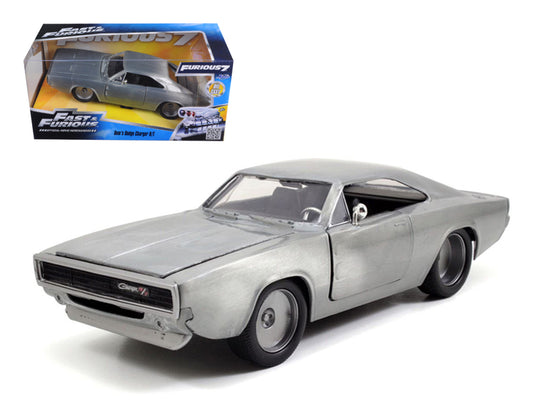 doms 1970 dodge charger r/ bare metal fast furious movie 1/24 diecast model car