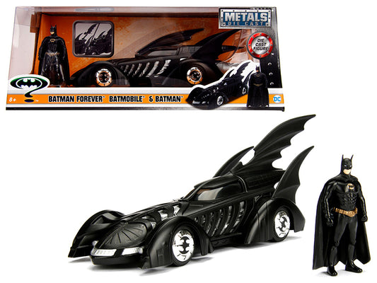 1995 batman forever batmobile with diecast batman figure 1/24 diecast model car