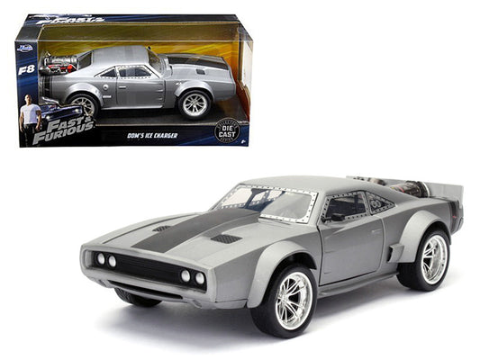 dom\'s ice charger \fast & furious\" f8 movie 1/24 diecast model car