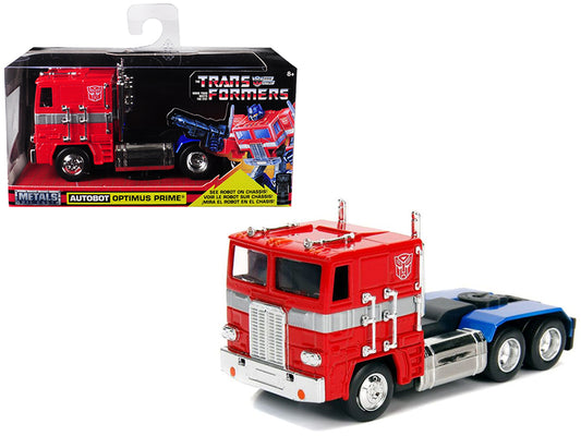 g1 autobot optimus prime truck robot chassis transformers 1/32 diecast model