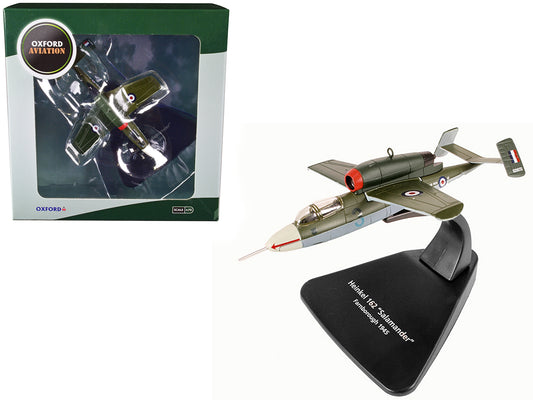 heinkel 162 salamander jet farnborough england 1/72 diecast model 