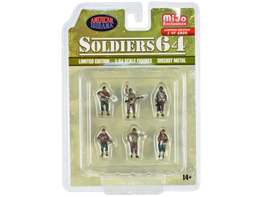 soldiers 64 diecast military figures 4800 1/64 models
