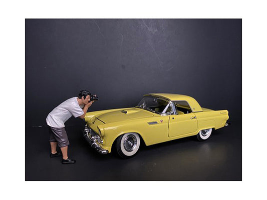\weekend car show\" figurine iv for 1/18 scale models
