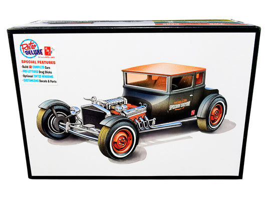 skill 2 model kit 1925 ford model t \chopped\" set of 2 pieces 1/25 scale model