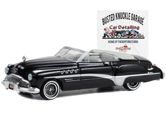 1949 buick roadmaster rivera busted knuckle garage car 1/64 diecast model