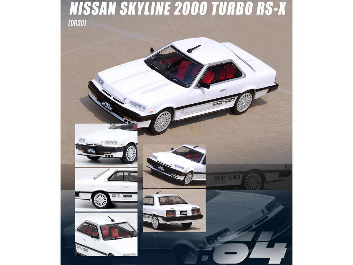 nissan skyline 2000 rs- turbo dr30 rhd right hand drive 1/64 diecast model car