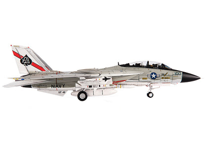 grumman f-14d tomcat fighter plane us navy vf-41 black aces 1/72 diecast model