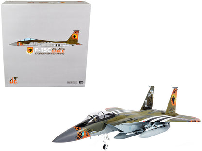 mcdonnell douglas -15c eagle fighter plane us ang 173rd wing 1/72 diecast model