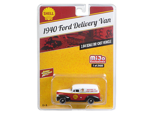 1940 ford delivery van \shell\" 1/64 diecast model car