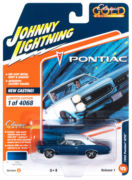 1966 pontiac gto barrier classic 2023 4068 1/64 diecast model car