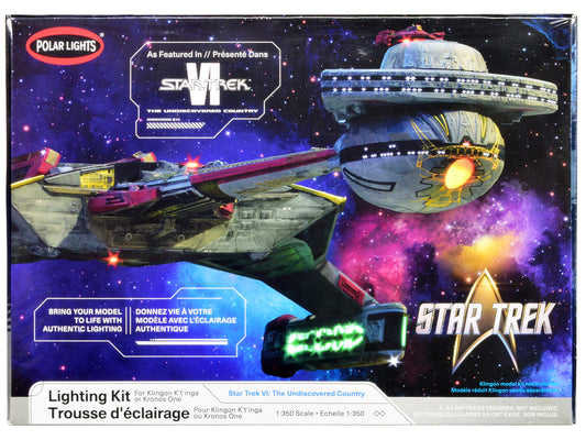  model kit lighting klingon kronos spaceship star trek undiscovered 1/350 