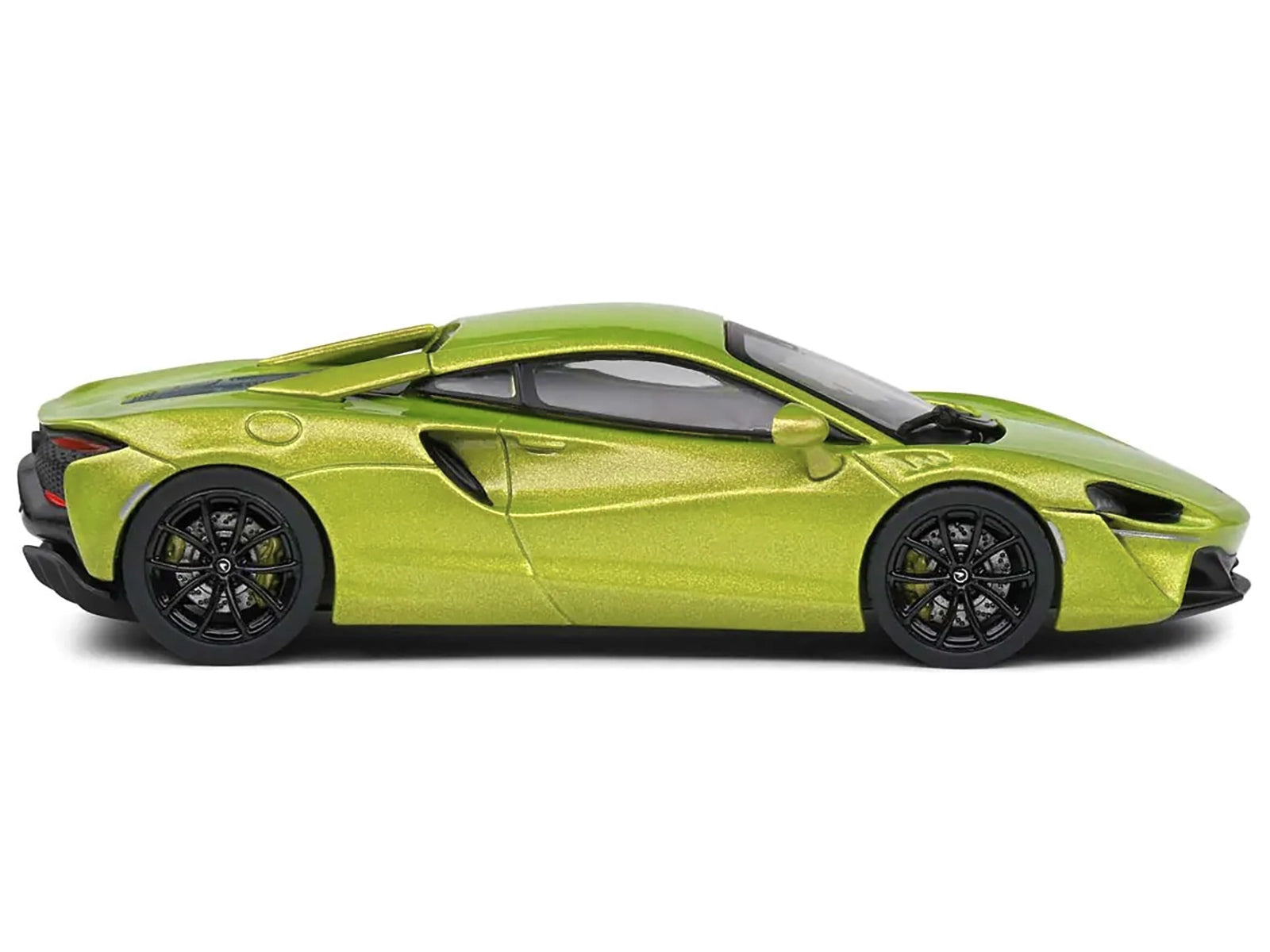 mclaren artura hybrid supercar light green metallic 1/43 diecast model car