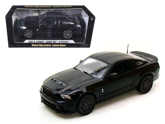 2013 ford shelby mustang cobra gt500 svt with stripes 1/18 diecast car model